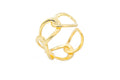 Anello regolabile slim caten in argento 925 - Iride Shop - Accessori da Donna