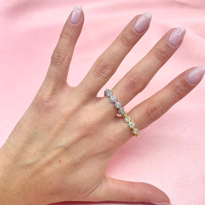 Anello regolabile strass - Iride Shop - Accessori da Donna