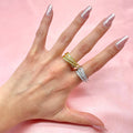 Anello regolabile trandy chic - Iride Shop - Accessori da Donna