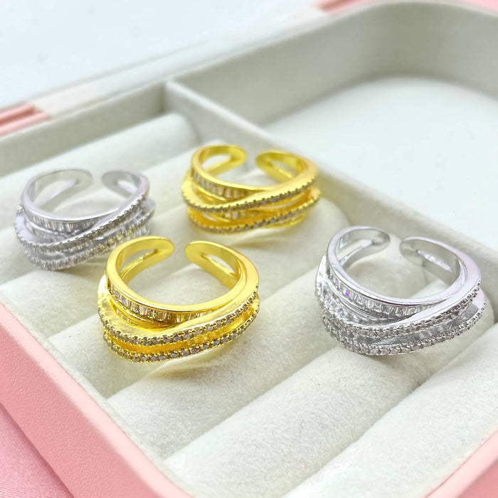Anello regolabile trandy chic - Iride Shop - Accessori da Donna
