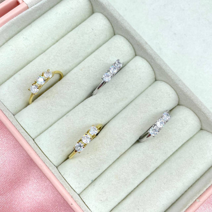 Anello regolabile trilogy - Iride Shop - Accessori da Donna