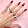 Anello regolabile triple fin simply - Iride Shop - Accessori da Donna