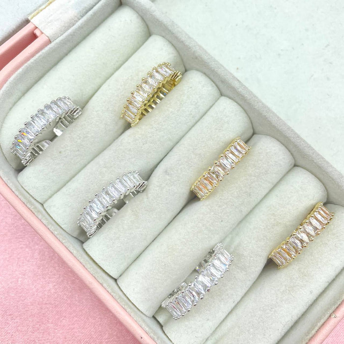 Anello regolabile veretta diamond
