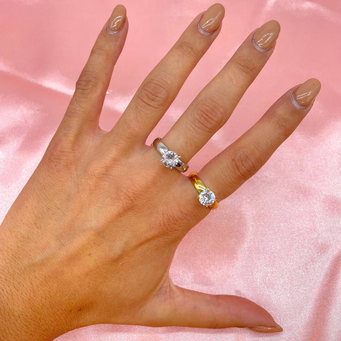 Anello solitario - Iride Shop - Accessori da Donna