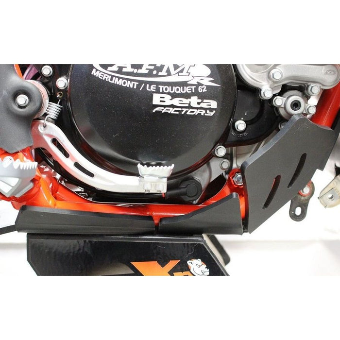 AXP Racing Beta 300RR|250RR (18-19) Xtrem Skid Plate with Linkage Guard Black