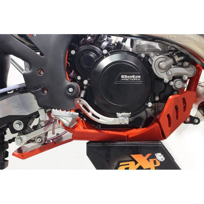 AXP Racing Beta 300RR|250RR (18-19) Xtrem Skid Plate with Linkage Guard Red