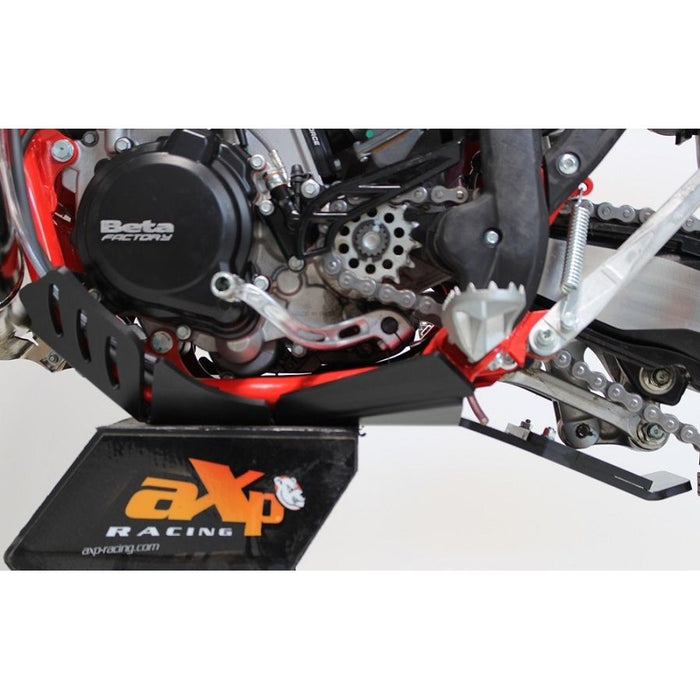AXP Racing Beta 300RR|250RR (25-) Xtrem Skid Plate with Linkage Guard Black