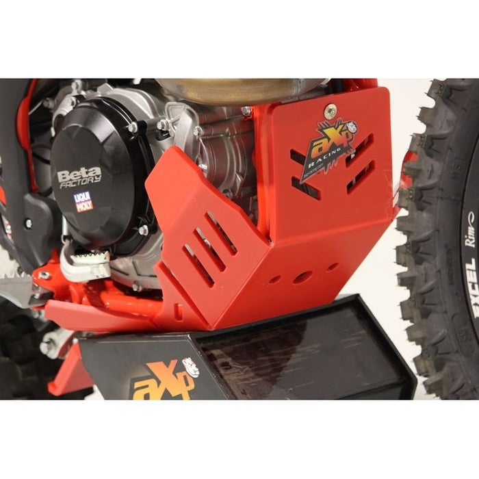 AXP Racing Beta 4-stroke (20-22) Xtrem Skid Plate with Linkage Guard Red