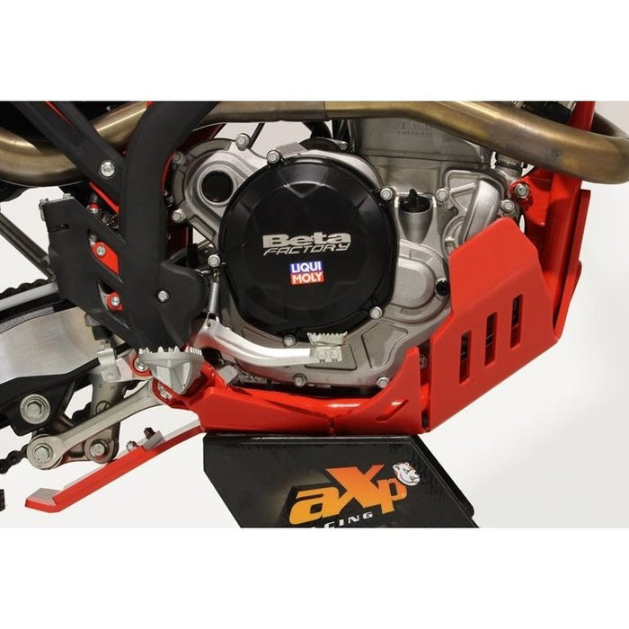 AXP Racing Beta 4-stroke (20-22) Xtrem Skid Plate with Linkage Guard Red