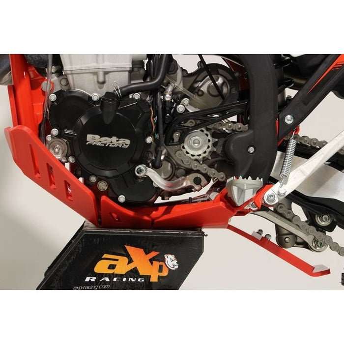 AXP Racing Beta 4-stroke (20-22) Xtrem Skid Plate with Linkage Guard Red