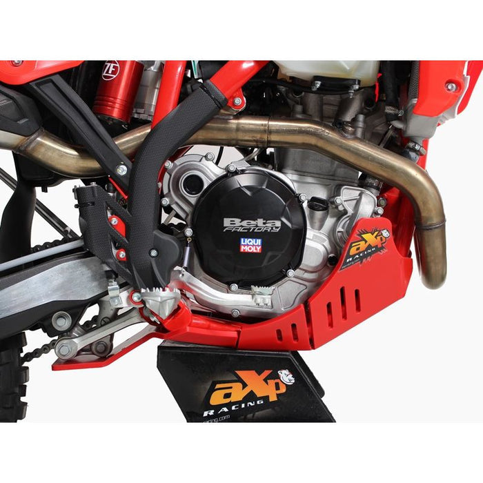 AXP Racing Beta 4-stroke RR|Race Edition (23) Xtrem Skid Plate with Linkage Guard Red