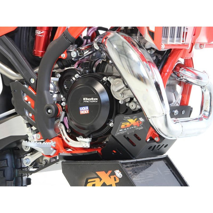 AXP Racing Beta XTrainer (16-) Xtrem Skid Plate with Linkage Guard Black