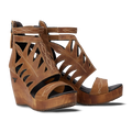 Becca Wedge - Desert Clay Wedge Western Fashion by Lane