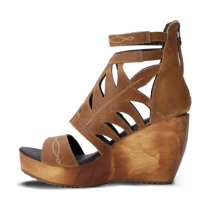 Becca Wedge - Desert Clay Wedge Western Fashion by Lane