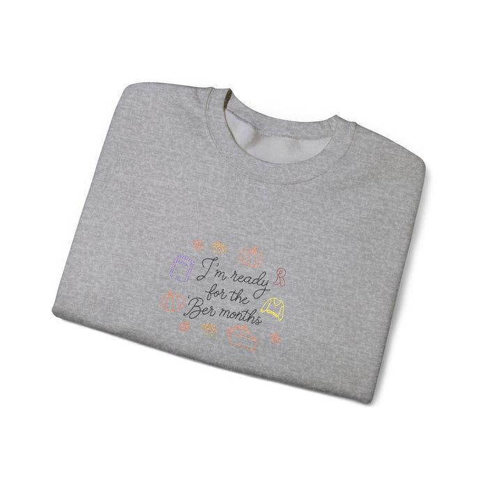 'Ber Months Embroidered Crewneck Sweatshirt