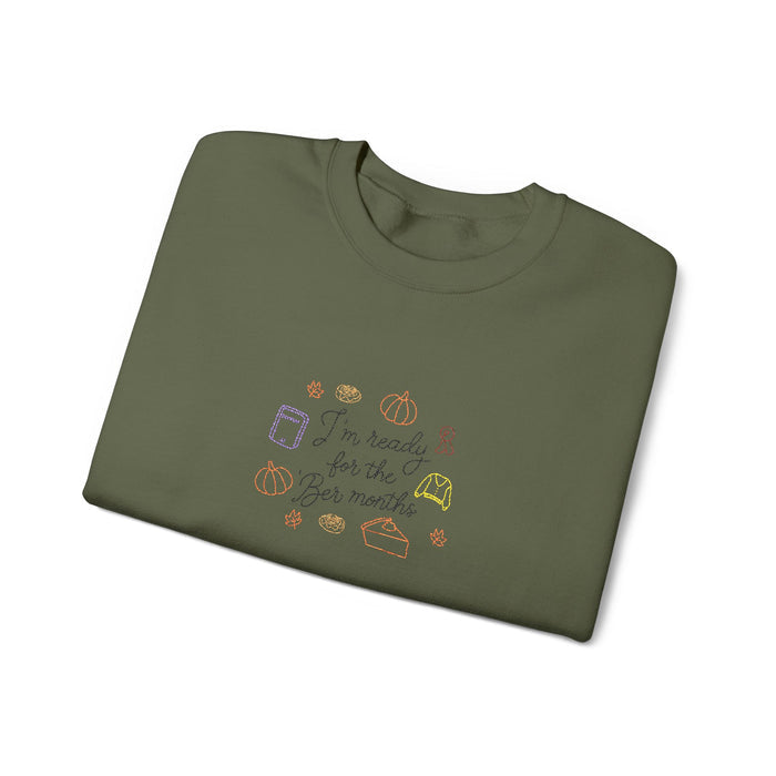 'Ber Months Embroidered Crewneck Sweatshirt