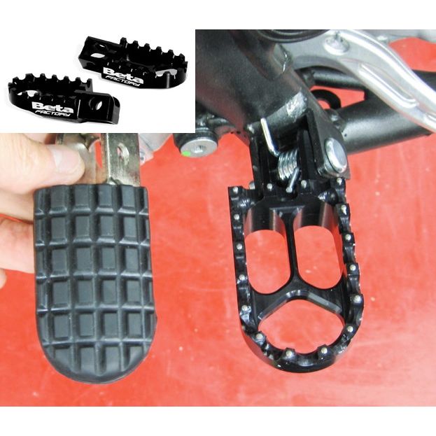Beta 125RR-S|Trial Factory Edition Billet Aluminum Footpegs