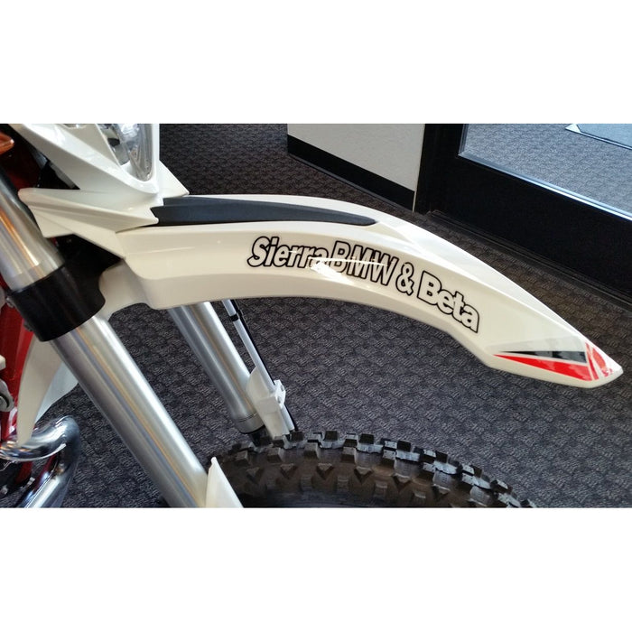 Beta (14-) Front Fender White