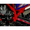 Beta 450RX Frame Guard Set Red