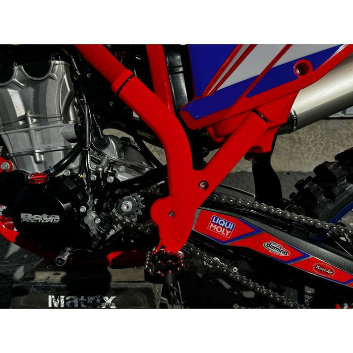 Beta 450RX Frame Guard Set Red