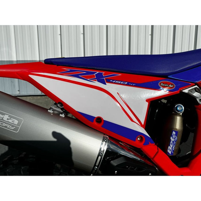 Beta 450RX Number Plate Set Red