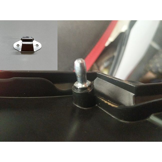 Beta Airbox Cover Clip Set (Late)