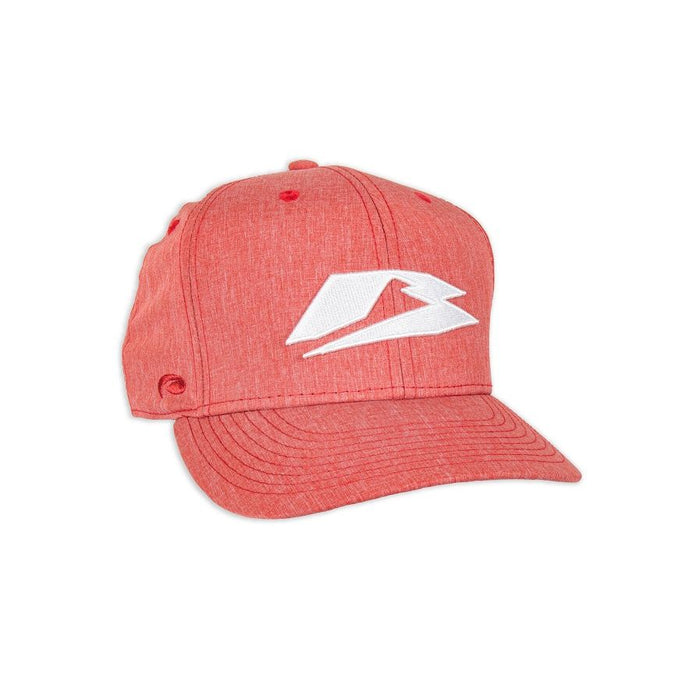 Beta "B" Snap Back Hat Scarlet Heather