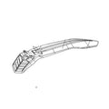 Beta Explorer Front Fender Green