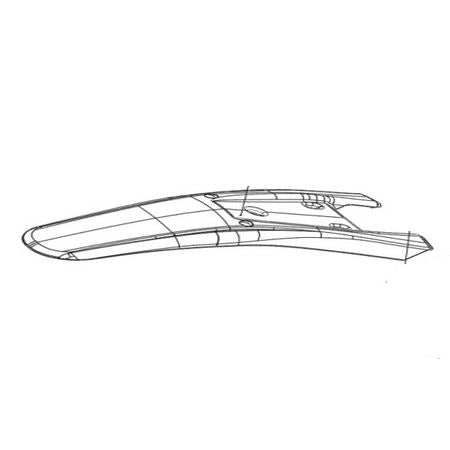 Beta Explorer Rear Fender Green