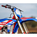 Beta RX (23-) Front Number Plate Blue