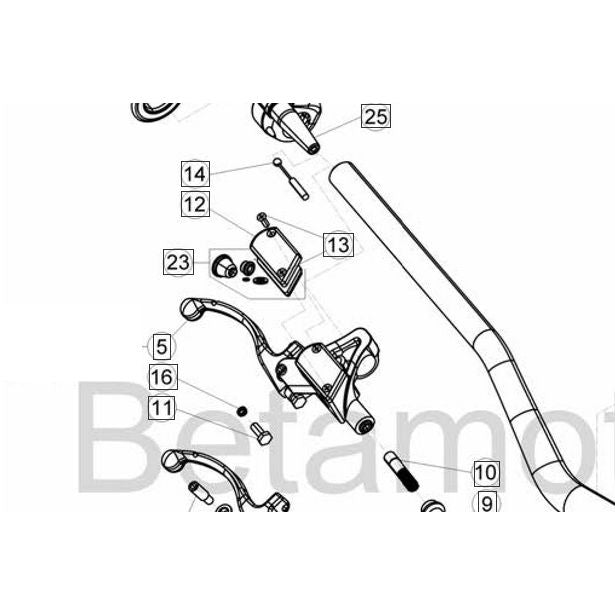 Beta Trial Evo Front Brake Master Cylinder Gasket Kit