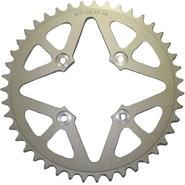 Beta Trial Rear Sprocket Silver
