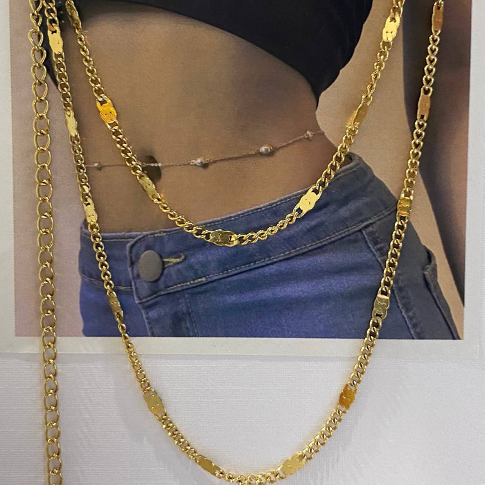 Body Chain dirby oro/argento - Iride Shop - Accessori da Donna