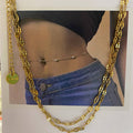 Body Chain simply oro/argento - Iride Shop - Accessori da Donna