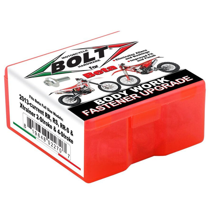 Bolt Hardware Beta Bodywork Fastener Upgrade Kit
