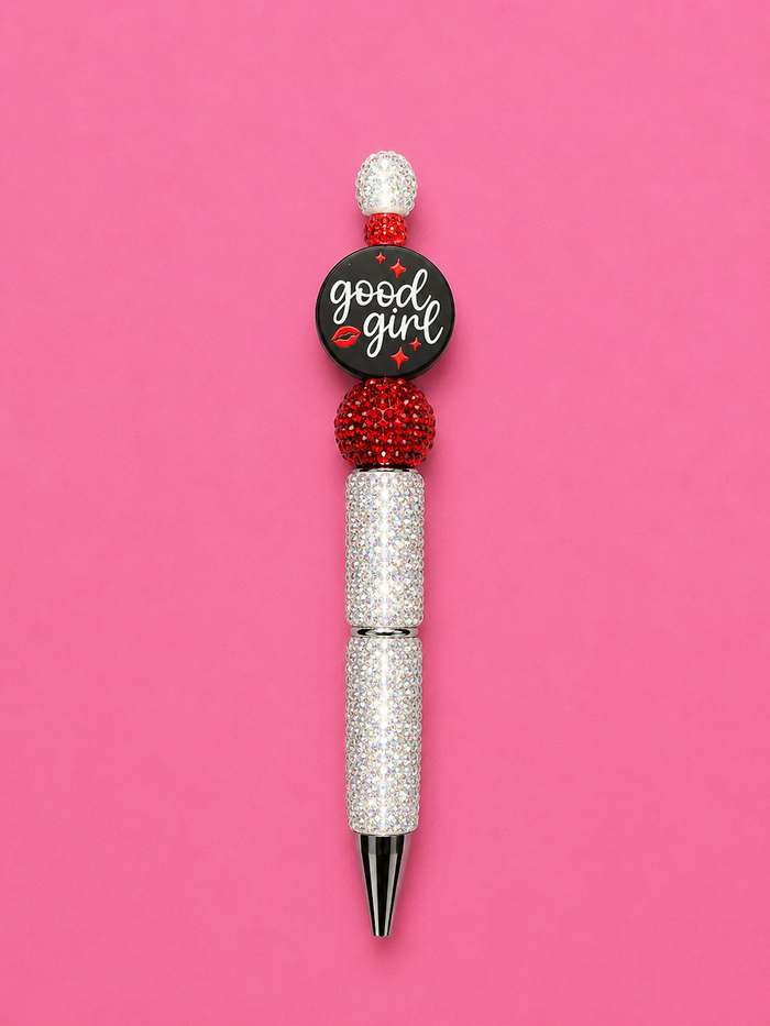 Good girl clear crystal pen