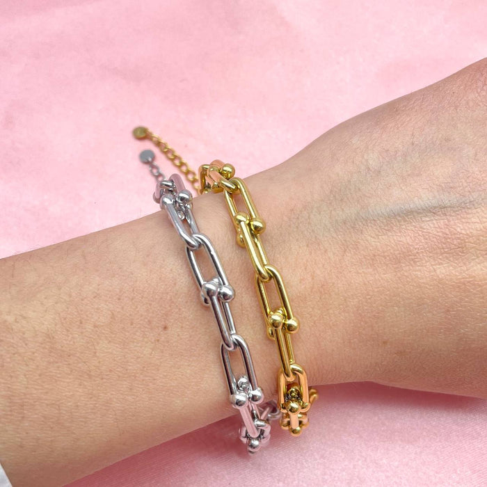 Bracciale caten simil tiff