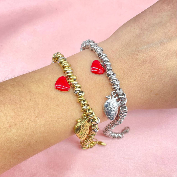 Bracciale cuore anatomico - Iride Shop - Accessori da Donna