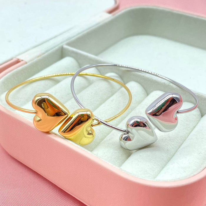Bracciale double cuore - Iride Shop - Accessori da Donna
