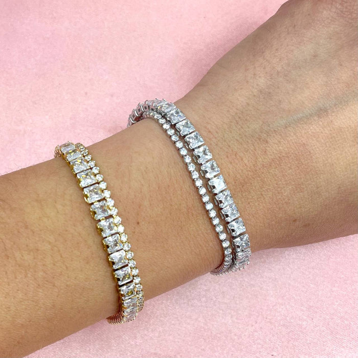 Bracciale double tennis - Iride Shop - Accessori da Donna