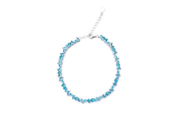 Bracciale multi diamond colour in argento 925 - Iride Shop - Accessori da Donna