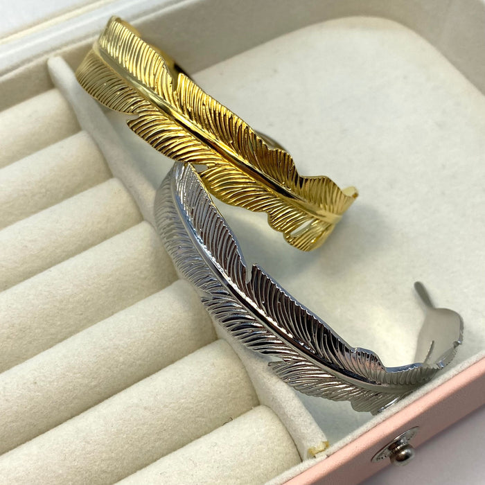 Bracciale foglia di alloro - Iride shop - accessori donna