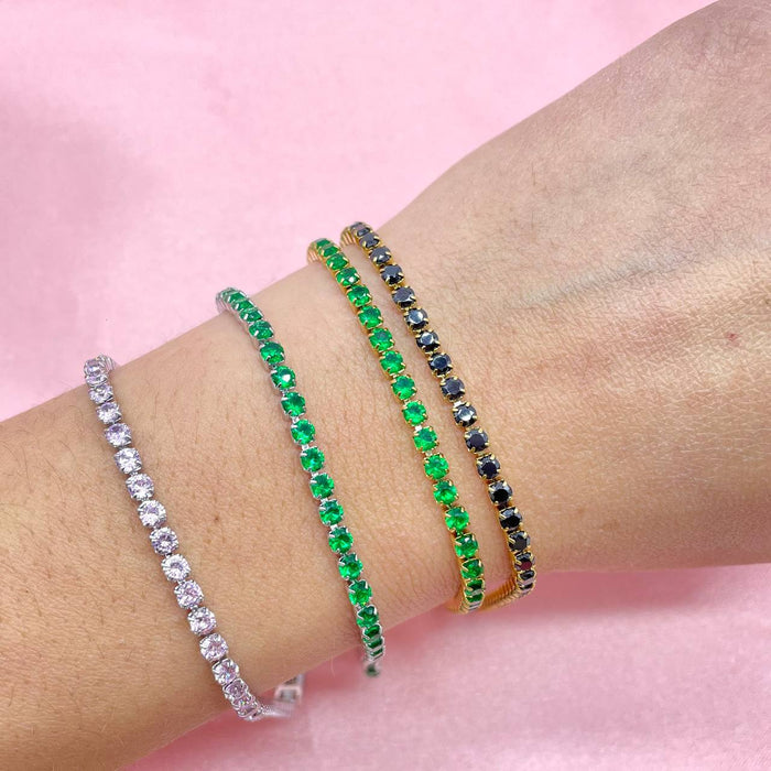 Bracciale tennis coulor - Iride Shop - Accessori da Donna