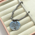 Braccialetto balls con frase personalizzabile - iride bijoux e accessori