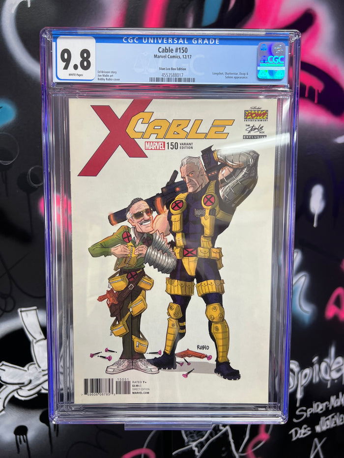 Cable #150 Stan Lee Box Exclusive CGC 9.8