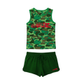 Camo PJ Set Green