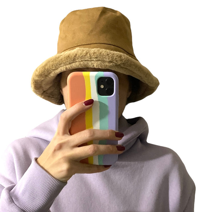 Cappello bucket double face - Iride shop - accessori donna