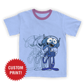 Cat Play Ringer T-Shirt