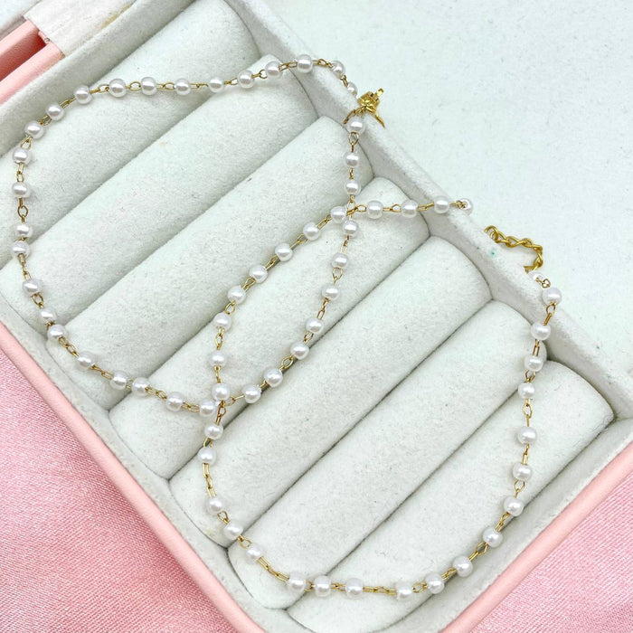 Cavigliera filo di perle - Iride Shop - Accessori da Donna