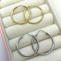 Cerchi slim in argento 925 - Iride shop - accessori donna
